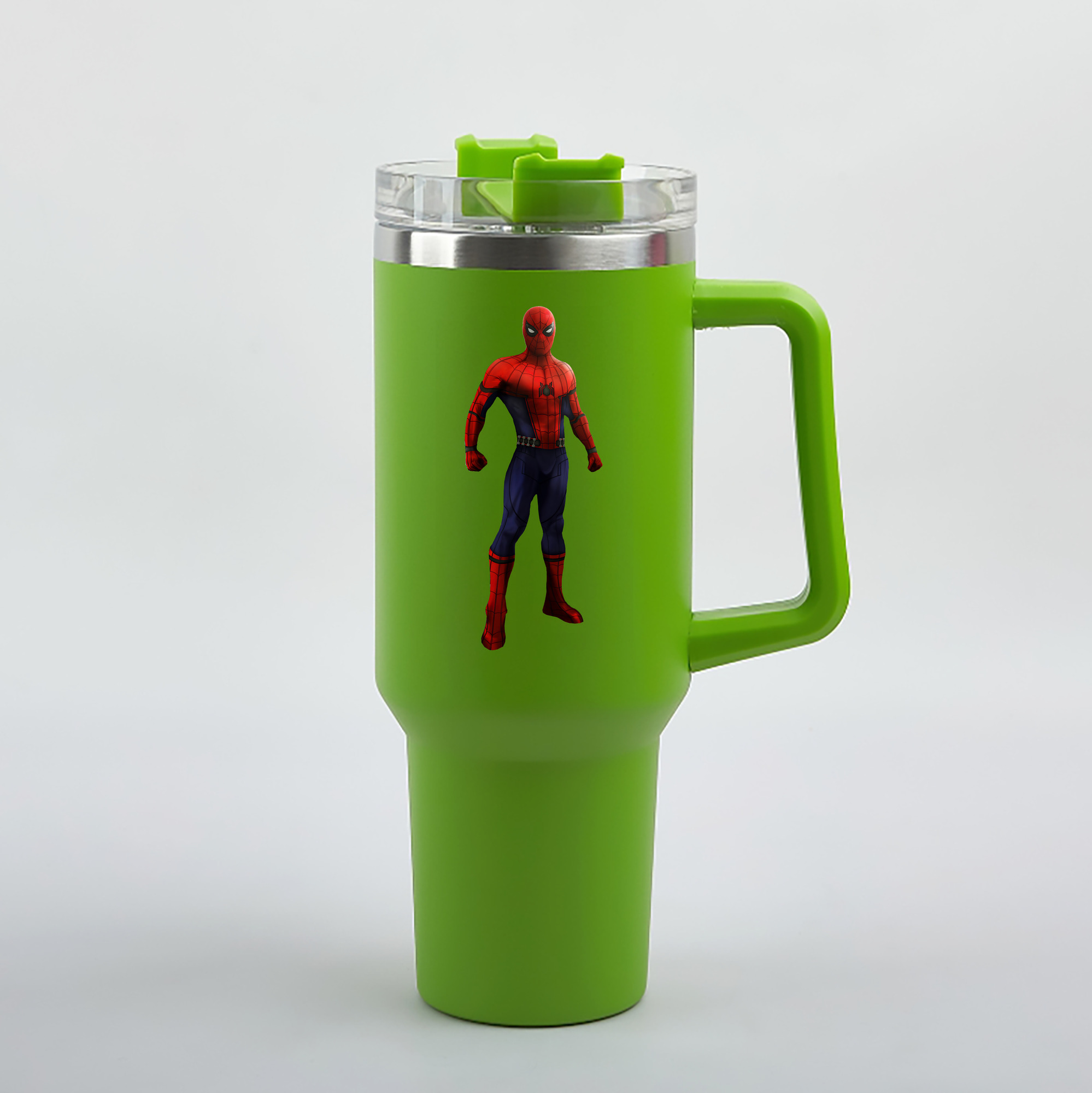 （画像用） Spider Man スパイダーマン 1200mL車用タンブラー（カラープリント）